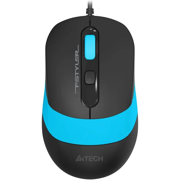 Мышь A4Tech Fstyler FM10S (голубой/черный)